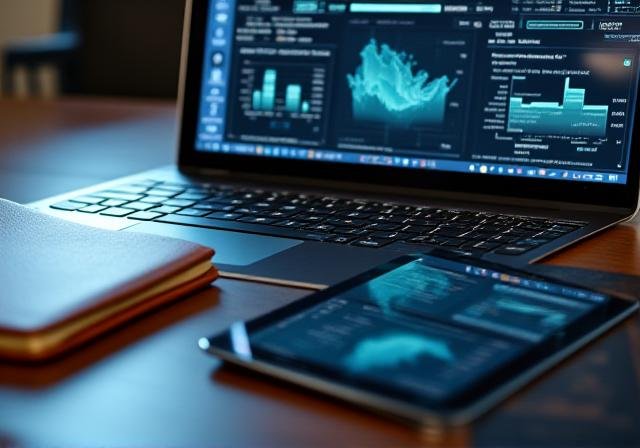 Professional looking over risk assessment charts